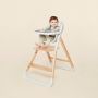 Ergobaby Evolve High Chair Set  Natural Wood 