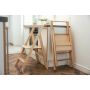Ette Tete STEP’n’FOLD met extra support– Opvouwbare leertoren - Naturel