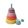 Grimm's Stapeltoren 21 cm Pastel houten speelgoed  - 11001