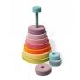 Grimm's Stapeltoren 21 cm Pastel houten speelgoed  - 11001