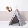 The Little Green Sheep Teepee Play Tent Grey