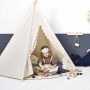 The Little Green Sheep Teepee Play Tent Naturel