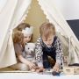 The Little Green Sheep Teepee Play Tent Naturel