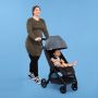 Ergobaby Metro+ Compact City Stroller -Buggy Slate Grijs