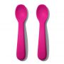 Oxo Set silicone lepels Pink