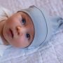 SuperLove Superfine Merino Baby Hat Sky Blue Newborn