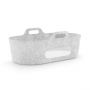 Snuz SnuzBaskit Light Grey Moses Basket & Natural Standaard 