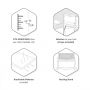 Snuzpod 4 - Co sleeper - Naturel 