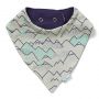 SuperLove Merino Bandana Bib -  Mountain tops