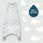 SuperLove Merino Toddler Slaapzak  -  All Season - Silver linings 