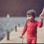 SuperLove Merino Babymuts reversible Navy -  6 mnd - 2 jaar