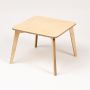 Ette Tete Tulla Table- Wooden- Kindertafel korte poten (36.5 cm)