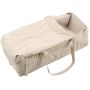 Voksi Carry Me Seashell Sand Leaf draagbare reiswieg
