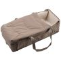 Voksi Carry Me Walnut Leaf draagbare reiswieg