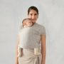 Ergobaby Aura Draagdoek Duurzaam Knit Grey Stripes