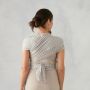 Ergobaby Aura Draagdoek Duurzaam Knit Grey Stripes