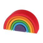 Grimm's Regenboog stapeltoren 6 bogen Klein houten speelgoed - 10760