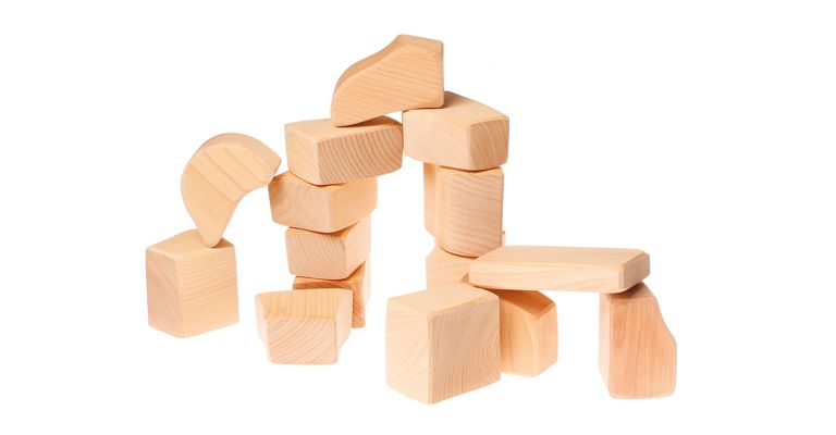 Grimm's Blokken Waldorf Naturel - 10020