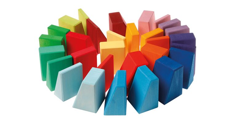 Grimm's Blokken schuine helling - 10064