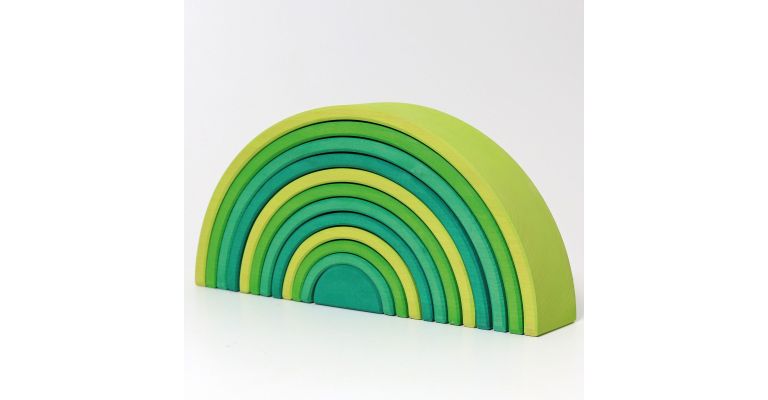 Grimm's Grote Regenboog Meadow Green - 12 delig - 10671