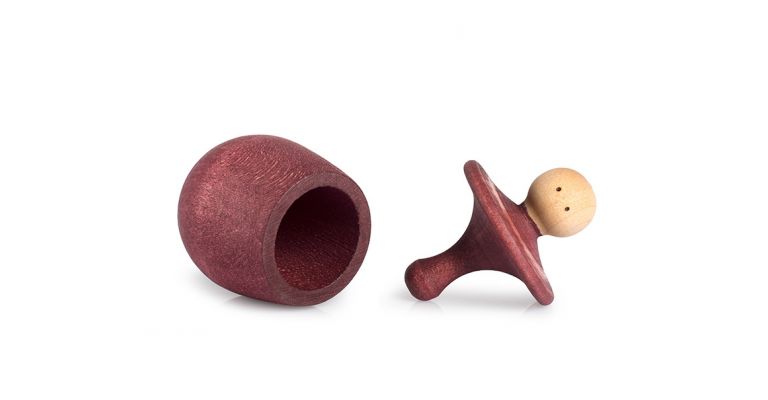 Grapat Houten Speelgoed Klein Rood Poppetje - Little Things