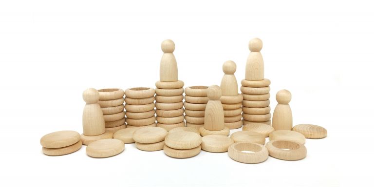 Grapat Nins, Rings & Coins Natural