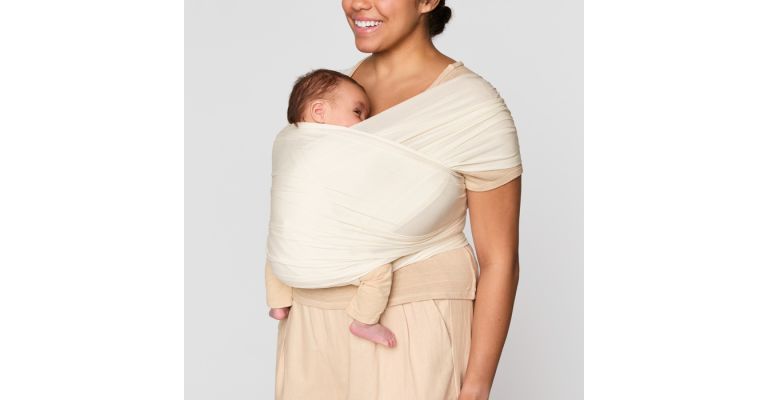 Ergobaby Aura Draagdoek Duurzaam Mesh Cream