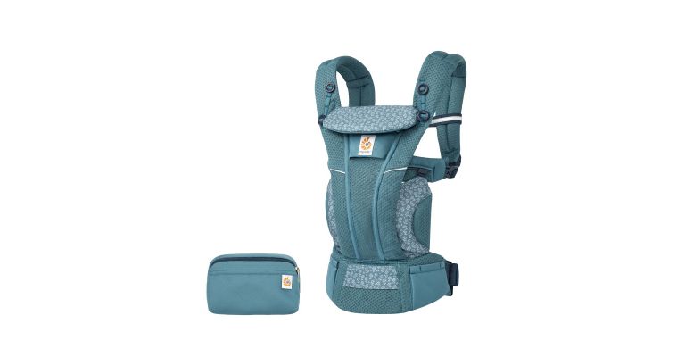 Ergobaby draagzak Omni Breeze Twilight Blue Daisies