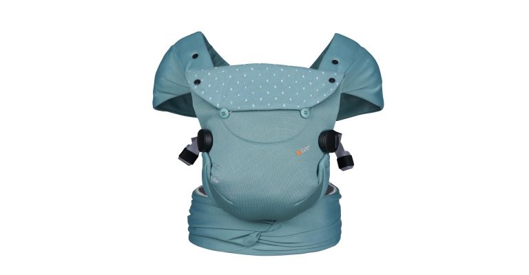 Be Safe Newborn Draagzak Haven - Eucalyptus - Forest