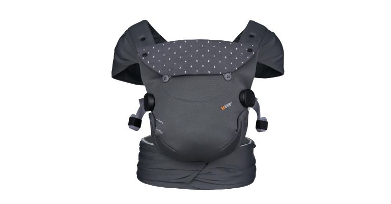 Be Safe Newborn Draagzak Haven Anthracite - forest