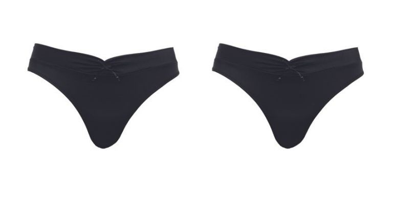 Mammae brief set Black- XL
