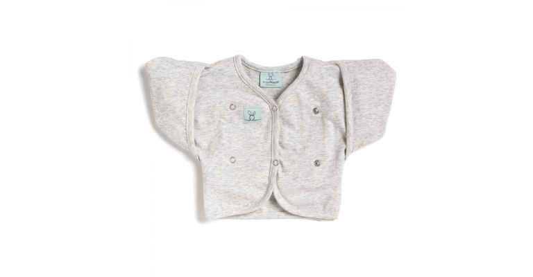 Ergopouch Butterfly Cardi Grey Marle - 2-6 maanden