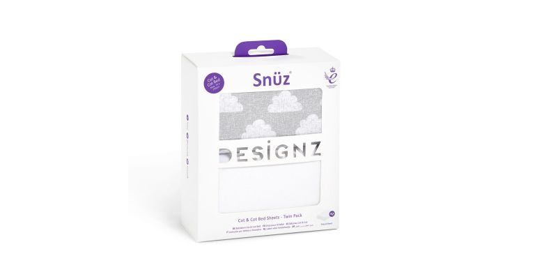 Snuz Twin Pack lakens voor Snuzkot Cloud