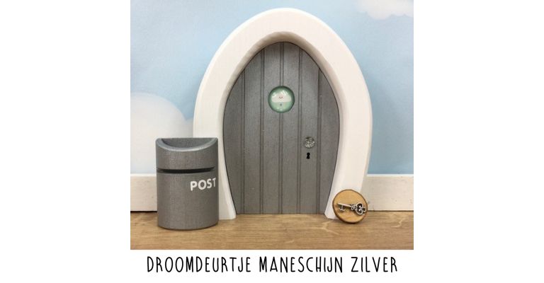 Droomdeurtje Maneschijn Zilver