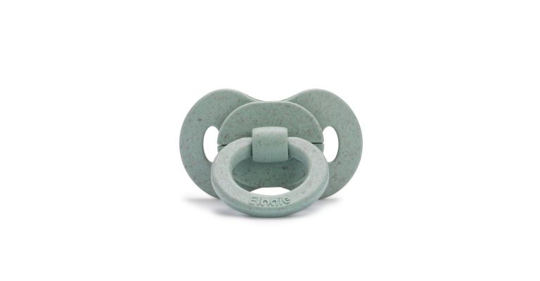 Elodie Mini Bamboe Fopspeen <3m Latex - Mineral Green
