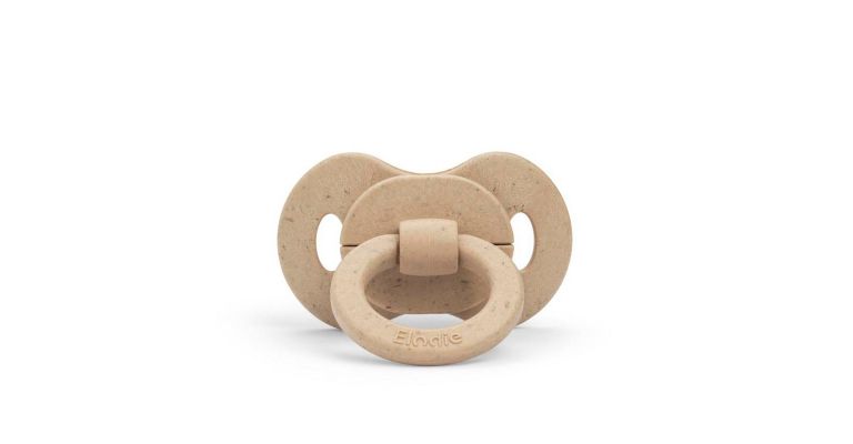 Elodie Bamboe Fopspeen <3m Silicone - Pure Khaki