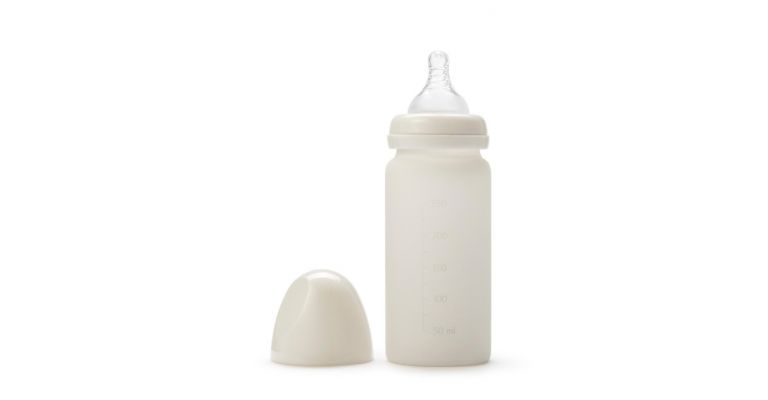 Elodie Glazen fles 0m+ Vanilla White