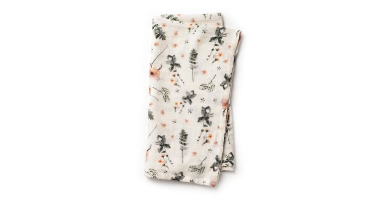 Elodie Bamboe Hydrofiele doek Meadow Blossom (80x80cm)