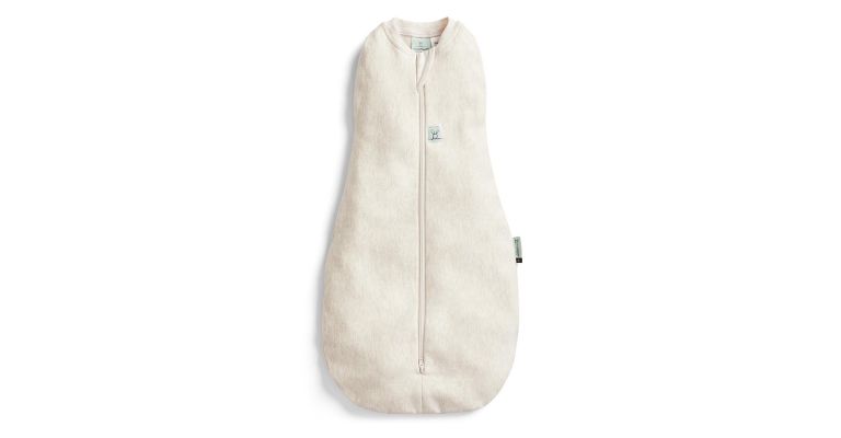 Ergopouch Ergocoon inbakerslaapzak Oatmeal Marle 0.2 TOG 