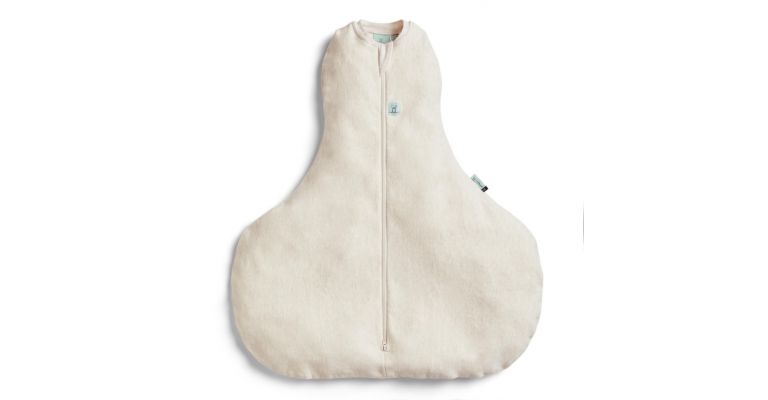 Ergopouch Ergococoon Heup Dysplasie inbakerslaapzak Oatmeal Marle 0.2 tog 