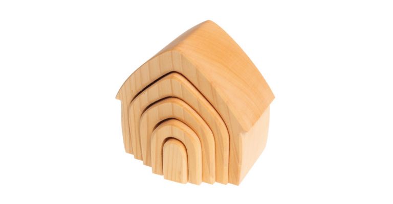 Grimm's House naturel houten speelgoed  - 10850