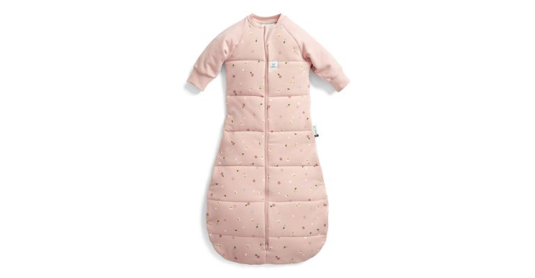 Ergopouch Organic Cotton Jersey Slaapzak Daisies 3.5 tog met mouwen