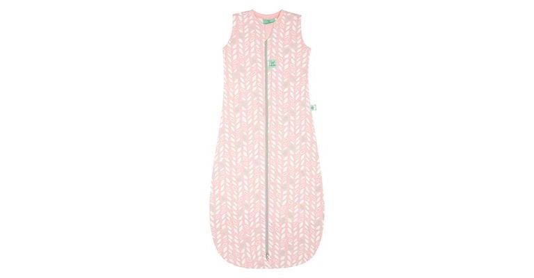 Ergopouch Organic Cotton Jersey Slaapzak Spring Leaves 0.2 tog 8-24 mnd