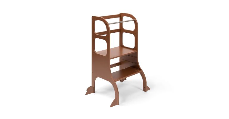 Ette Tete Leertoren Step Up Verstelbaar - Mocha Mousse- Met extra support