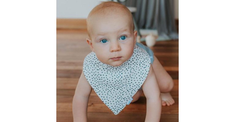 SuperLove Merino Bandana Bib -  Speckle