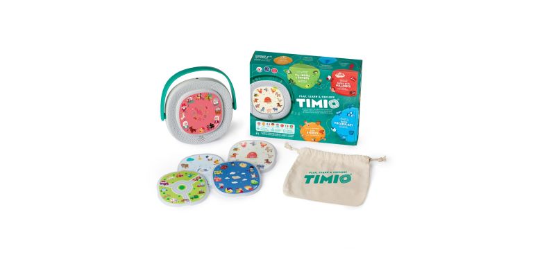 Timio interactieve educatieve audio - muziekspeler + 5 discs 