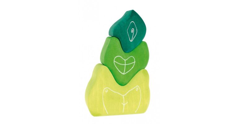 Grimm's Houten Toren Groen - 07340