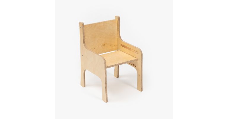 Ette Tete Tulla Chair - Wooden - Kinderstoel Verstelbaar