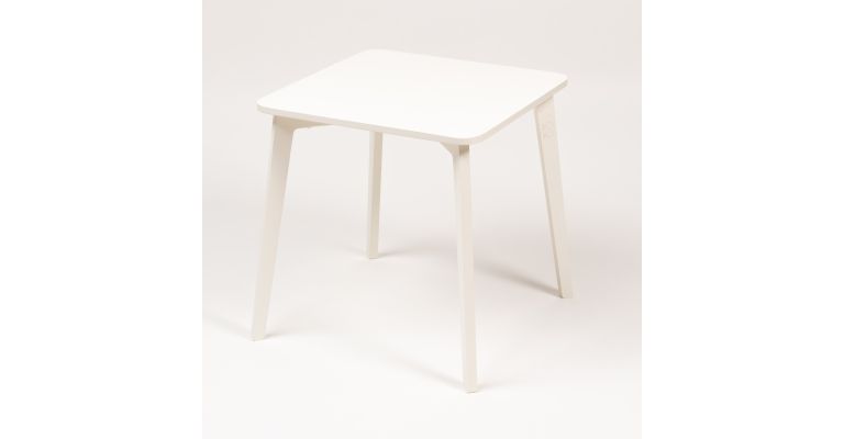 Ette Tete Tulla Table- White - Kindertafel - 2 hoogtes
