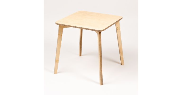 Ette Tete Tulla Table- Wooden- Kindertafel lange poten (49.5 cm)